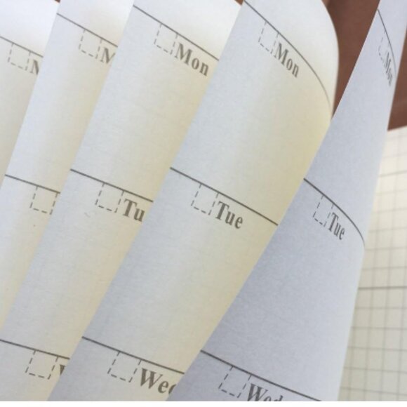 Traveler's Kraft Undated Weekly Planner Notebooks - New - Set of 3 - Picture 2 of 9